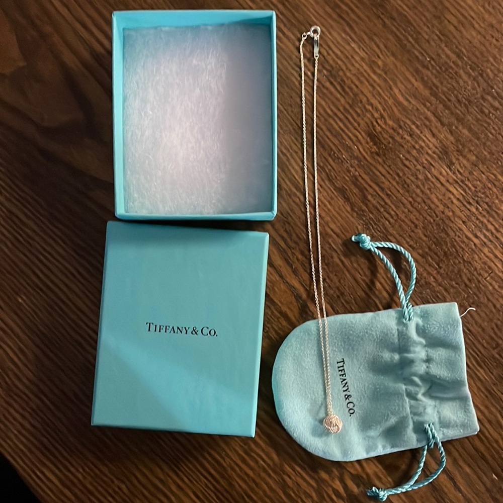 Tiffany & Co. ball necklace. Authentic.